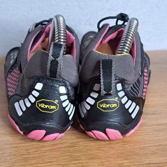 Vibram FiveFingers KMD LS Women’s 8 (EU 39) Gray Black Pink Minimalist Shoes - Picture 3 of 11